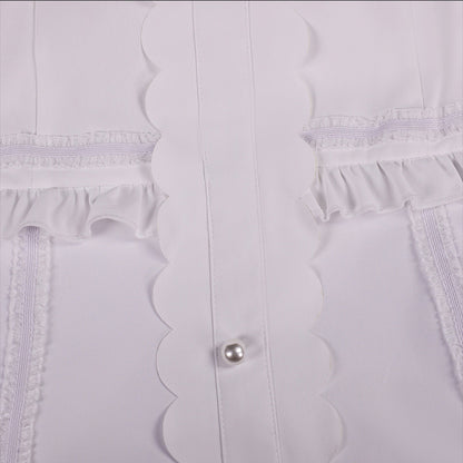 BoomCosplay【S-2XL】Game Genshin Cosplay Marionette Sandrone Nightgown Costume