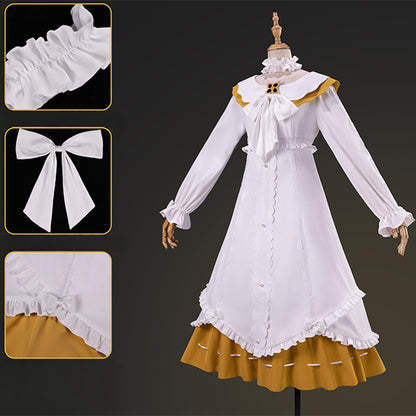 BoomCosplay【S-2XL】Game Genshin Cosplay Marionette Sandrone Nightgown Costume