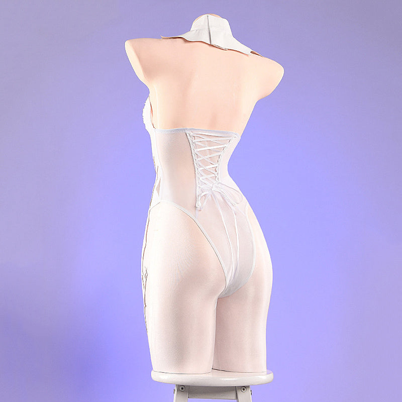 BoomCosplay【S-2XL】Game Cosplay Ice-Queen W Bunny Girl Costume