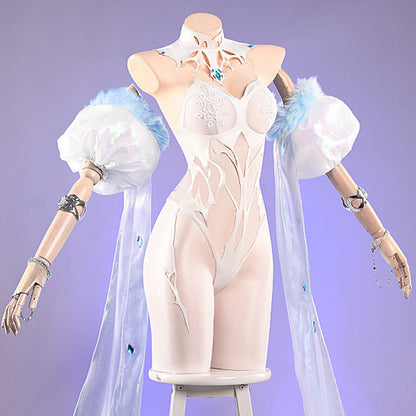 BoomCosplay【S-2XL】Game Cosplay Ice-Queen W Bunny Girl Costume
