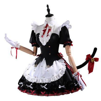 BoomCosplay【S-3XL】 Game WuWa Cosplay Chisa Fallen Wonderland Costume