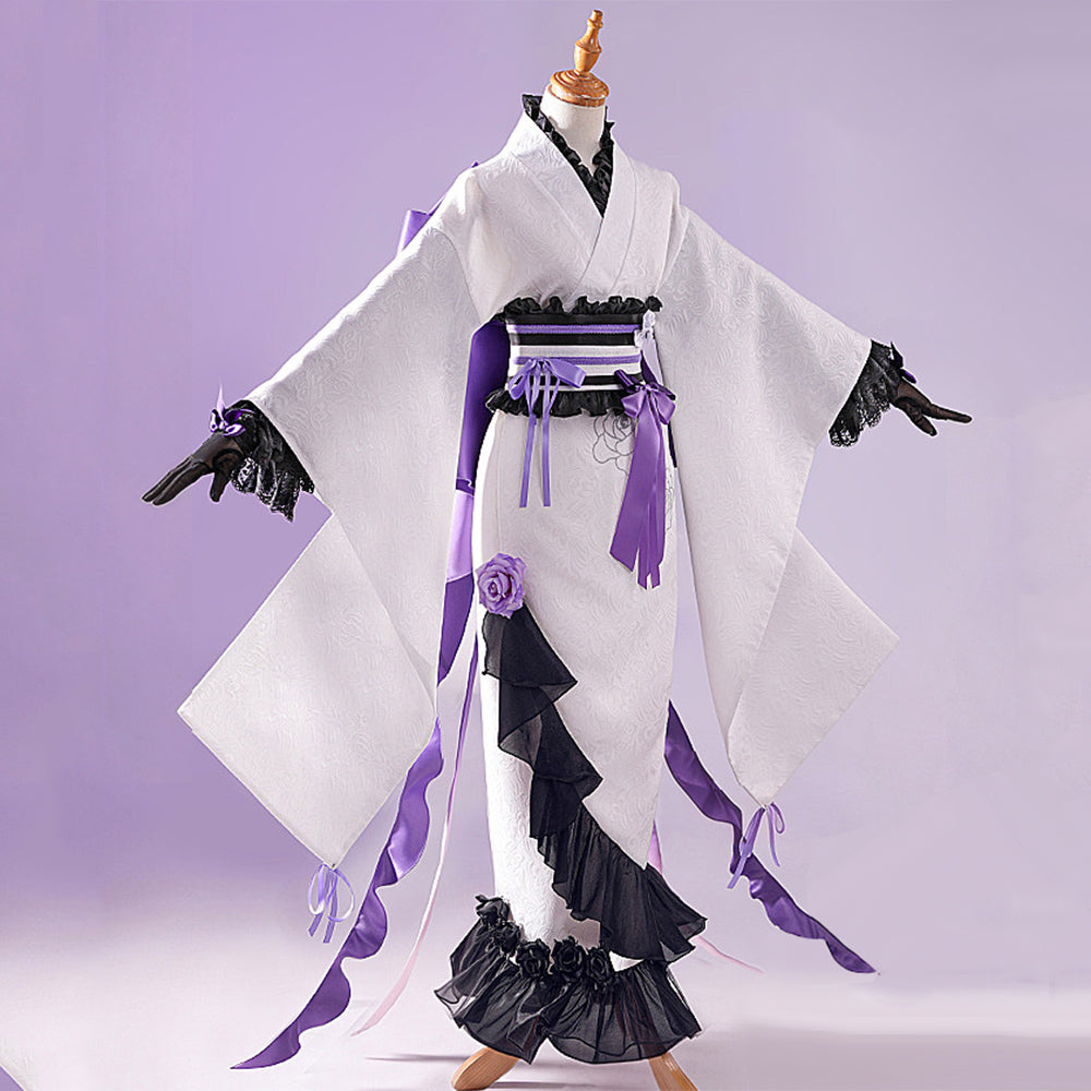 BoomCosplay【S-L】Game Cosplay Kyoto Jellyfish Kimono Costume