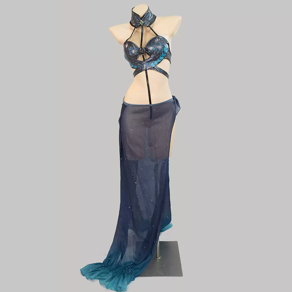 BoomCosplay【S-L】Game Cosplay Swimsuit Siren Costume – Boomcosplay