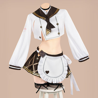 BoomCosplay【S-L】【In Stock】Game Cosplay Bread Girl Costume