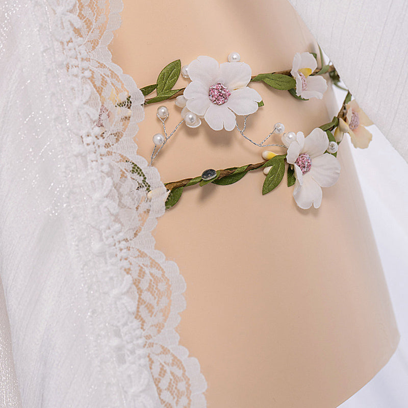 BoomCosplay【S-XL】Game Cosplay Natural White Costume