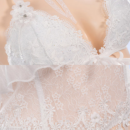 BoomCosplay【S-XL】Game Cosplay Natural White Costume