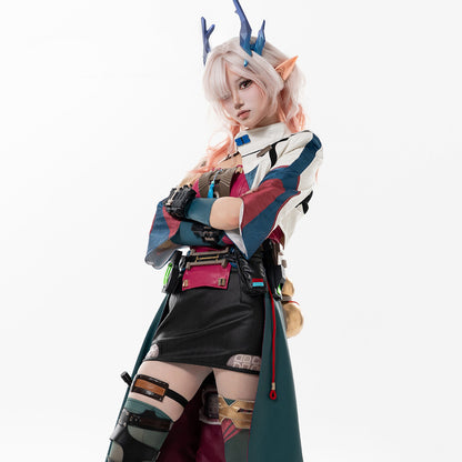BoomCosplay【S-XL】Game Endfield Cosplay Mi Fu Costume