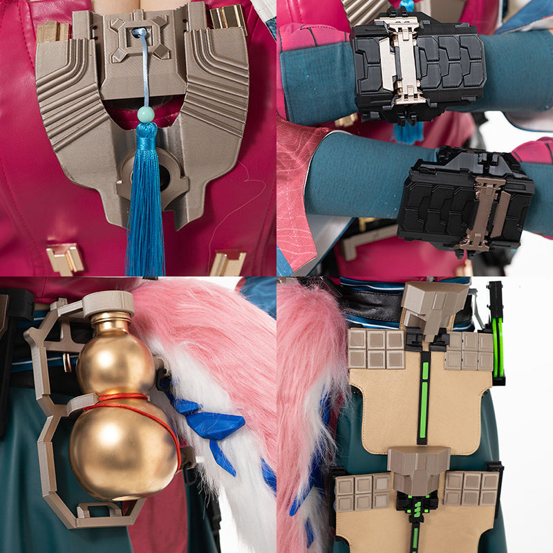 BoomCosplay【S-XL】Game Endfield Cosplay Mi Fu Costume