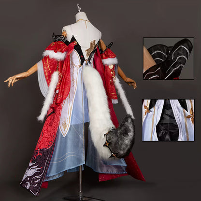 BoomCosplay【S-XL】Game WuWa Cosplay Hsin Costume - Tail not included