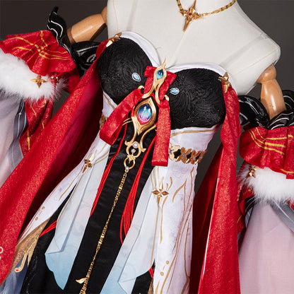 BoomCosplay【S-XL】Game WuWa Cosplay Hsin Costume - Tail not included
