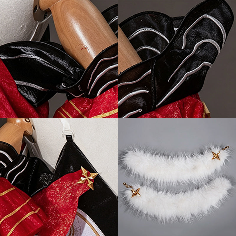 BoomCosplay【S-XL】Game WuWa Cosplay Hsin Costume - Tail not included