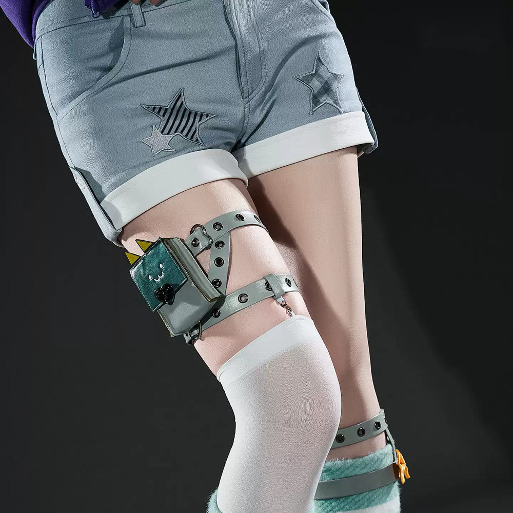 BoomCosplay【S-XL】Game ZZZ Cosplay Virtual Idol Angels of Delusion Sunna: Delusions in Business Costume