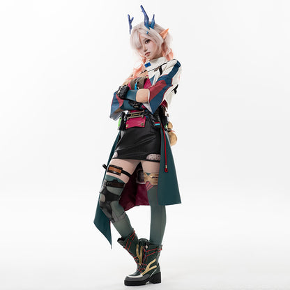 BoomCosplay【S-XL】Game Endfield Cosplay Mi Fu Costume
