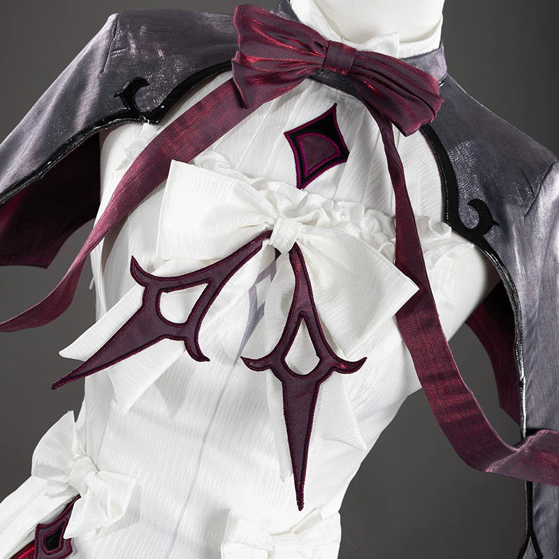 BoomCosplay【S-XL】Game Genshin Cosplay Damselette Columbina Vampire Girl Costume