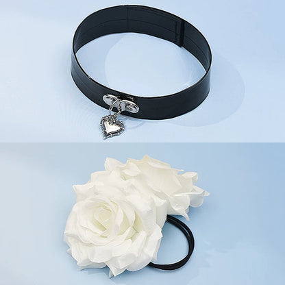 BoomCosplay【S-L】Game Cosplay Crystal Wave Black Swimsuit Costume