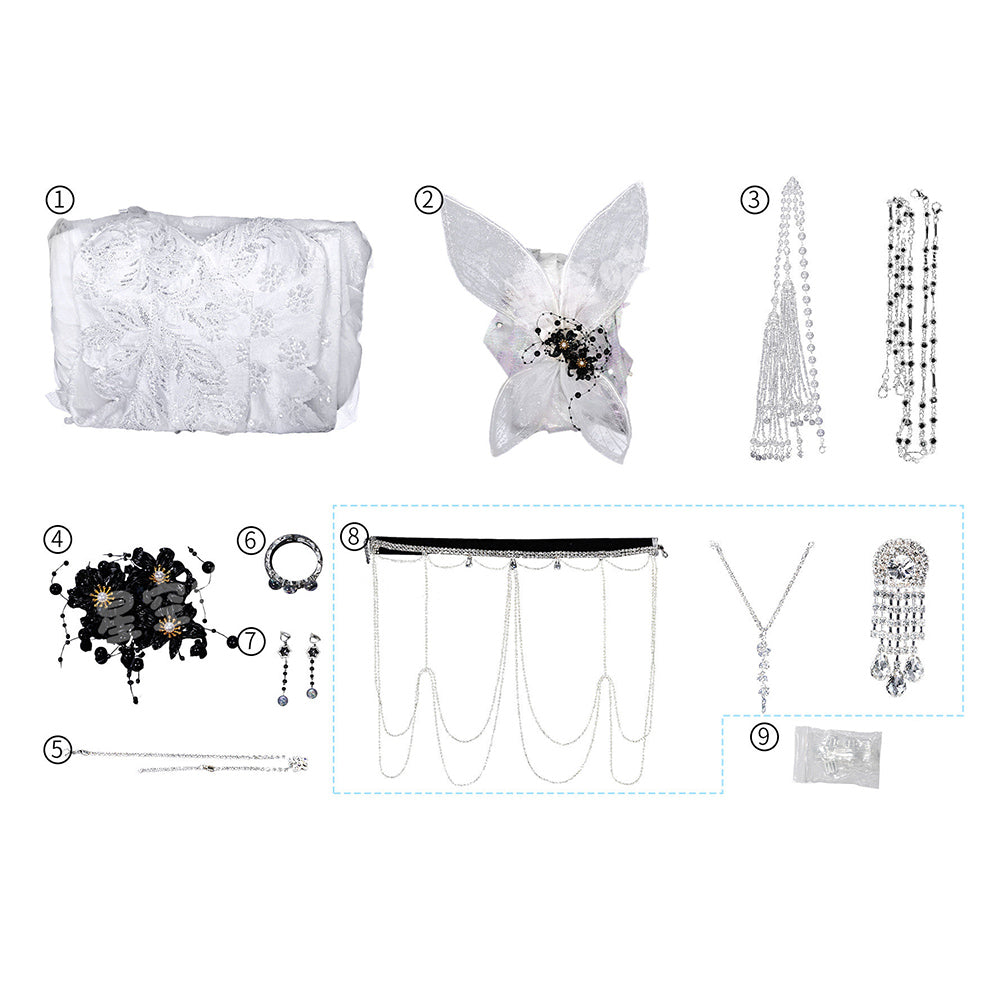 BoomCosplay【S-XL】【In Stock】Game WuWa Cosplay The Shorekeeper All That Resonates Costume