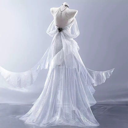 BoomCosplay【S-XL】【In Stock】Game WuWa Cosplay The Shorekeeper All That Resonates Costume