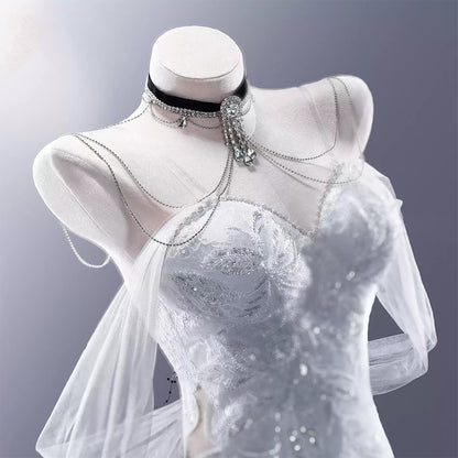 BoomCosplay【S-XL】【In Stock】Game WuWa Cosplay The Shorekeeper All That Resonates Costume