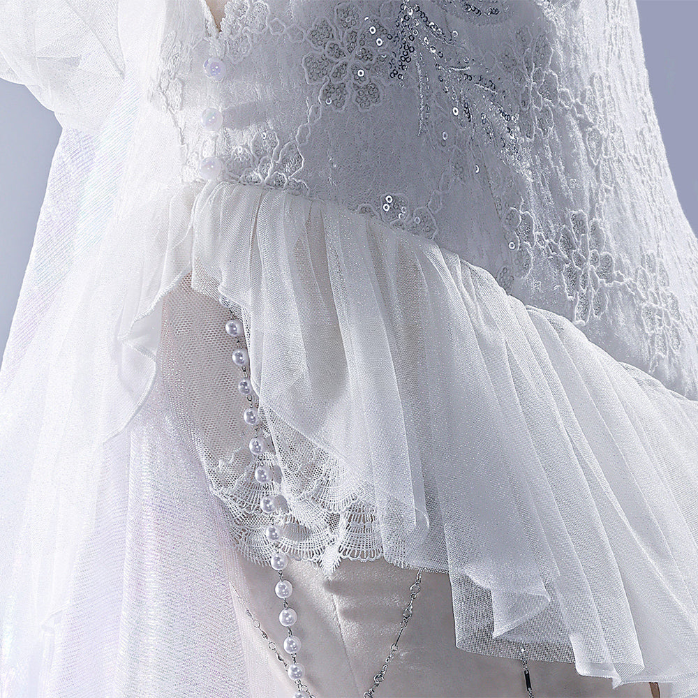 BoomCosplay【S-XL】【In Stock】Game WuWa Cosplay The Shorekeeper All That Resonates Costume