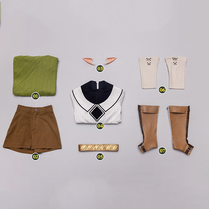 BoomCosplay【S-XXL】2026 Anime Cosplay Sylphy Costume