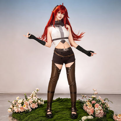 BoomCosplay【S-XXL】2026 Anime Cosplay The Red Mad Dog Costume