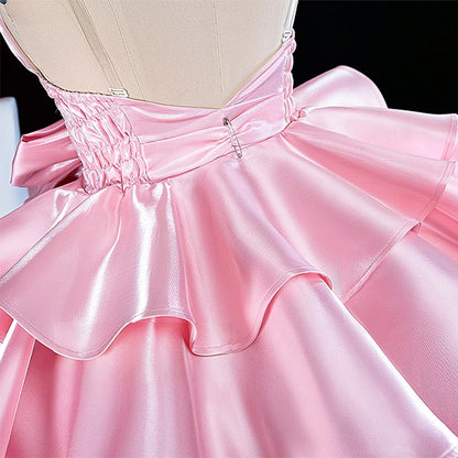 BoomCosplay【S-XXL】Anime Cosplay Zombie Girl Pink Dress Costume