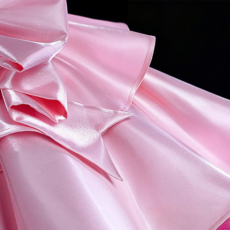 BoomCosplay【S-XXL】Anime Cosplay Zombie Girl Pink Dress Costume