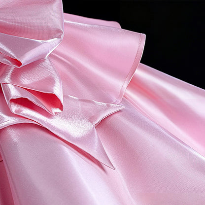 BoomCosplay【S-XXL】【In Stock】Anime Cosplay Zombie Girl Pink Dress Costume