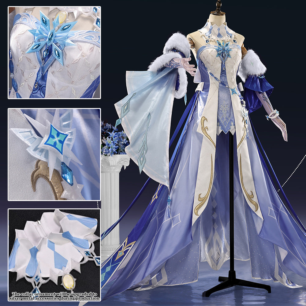 BoomCosplay【S-XXL】Game Genshin Cosplay Tsaritsa Costume