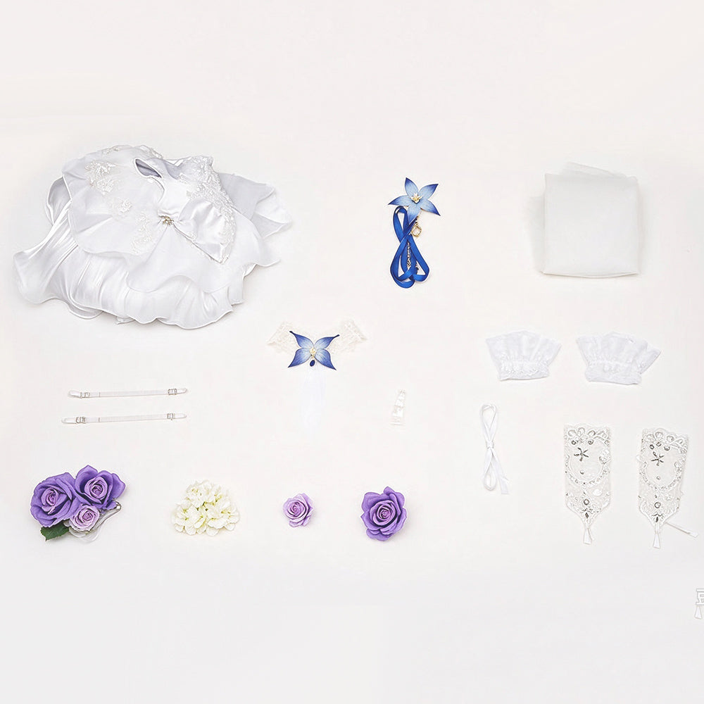 BoomCosplay【S-XXL】Game Azur Ship Girl Cosplay Shinano Oath Skin Vow of Blossoms and Dreams Costume