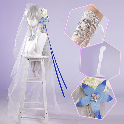 BoomCosplay【S-XXL】Game Azur Ship Girl Cosplay Shinano Oath Skin Vow of Blossoms and Dreams Costume