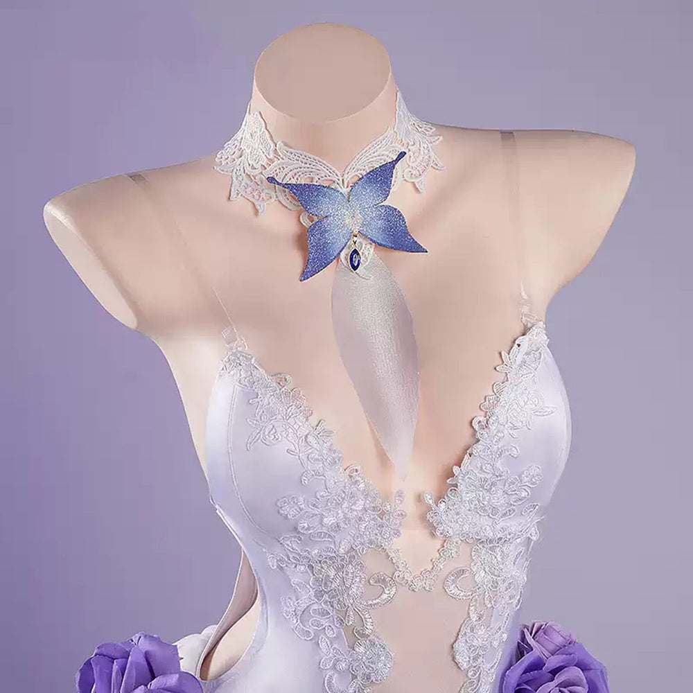 BoomCosplay【S-XXL】Game Azur Ship Girl Cosplay Shinano Oath Skin Vow of Blossoms and Dreams Costume