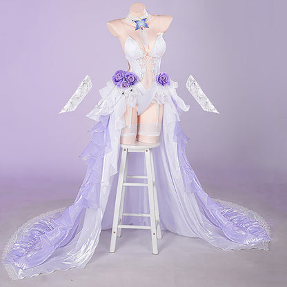 BoomCosplay【S-XXL】Game Azur Ship Girl Cosplay Shinano Oath Skin Vow of Blossoms and Dreams Costume