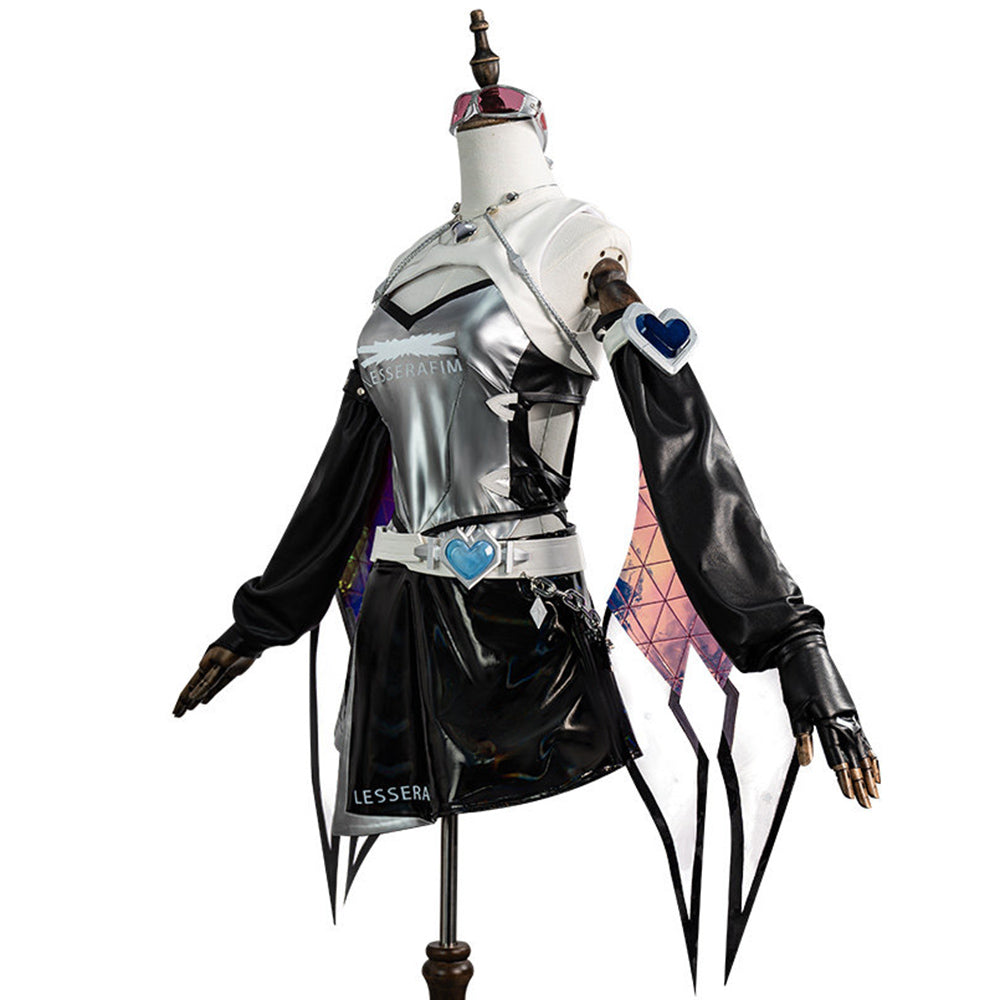 BoomCosplay【S-XXL】Game Cosplay Girl Group A Collab Skin Costume