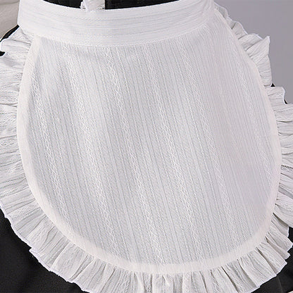 BoomCosplay【S-XXL】Game Cosplay Glass Curtsy Maid Dress Costume