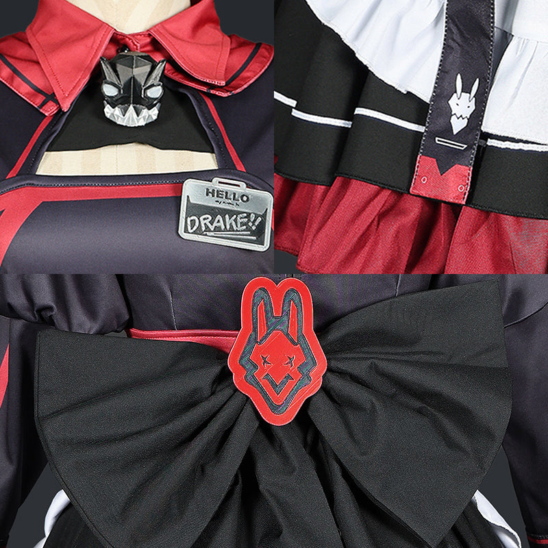 BoomCosplay【S-XXL】Game Cosplay Maid For Villian Costume