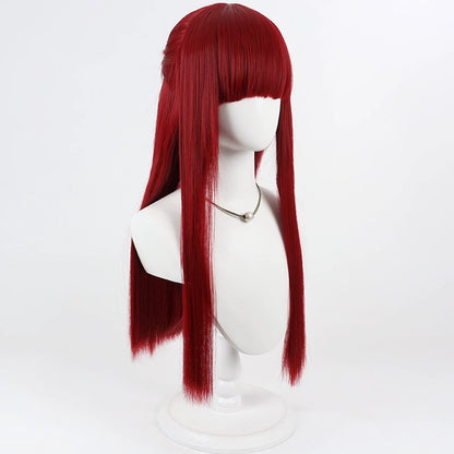 BoomCosplay Spiel Wuwa Cosplay Denia Pink Lila Blau 100cm Perücke
