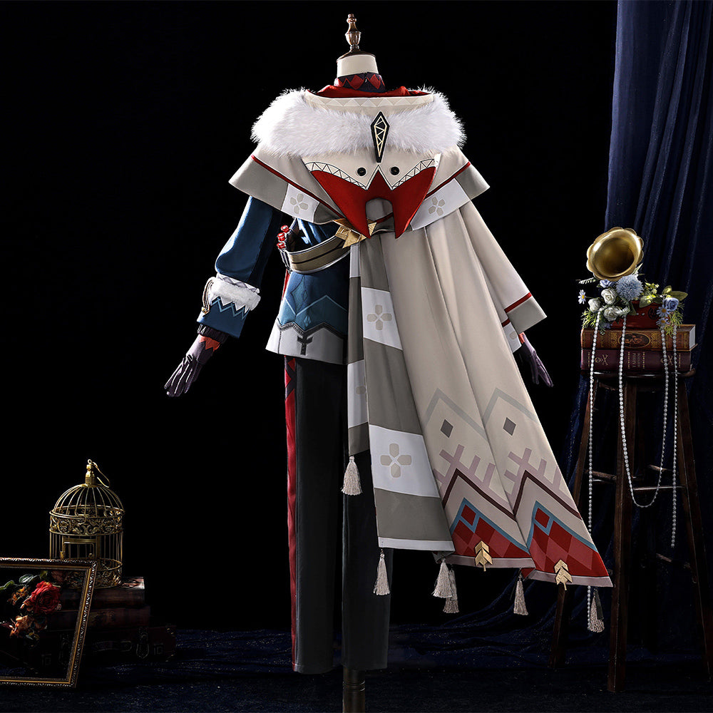 BoomCosplay【S-XXXL】Game Genshin Cosplay Alyosha Costume
