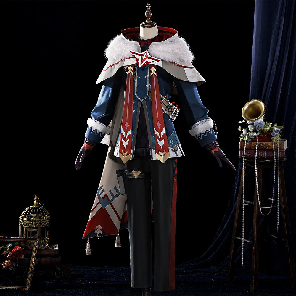 BoomCosplay【S-XXXL】Game Genshin Cosplay Alyosha Costume