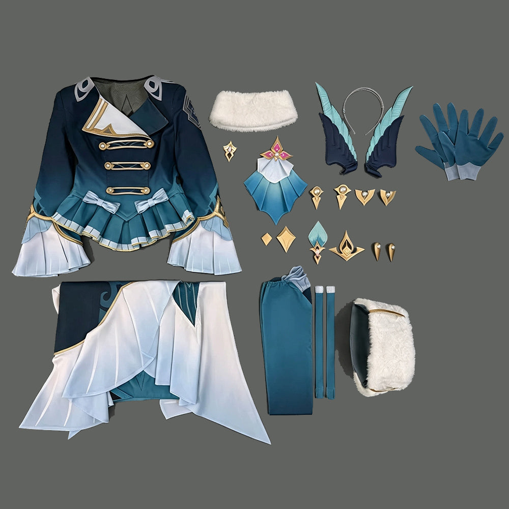 BoomCosplay【S-XXL】Game Genshin Cosplay Celaeno Costume
