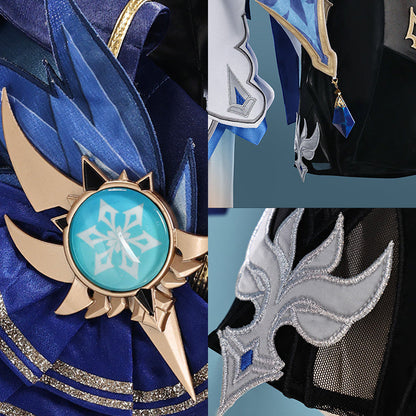 BoomCosplay【S-XXL】Game Genshin Cosplay Eula Costume