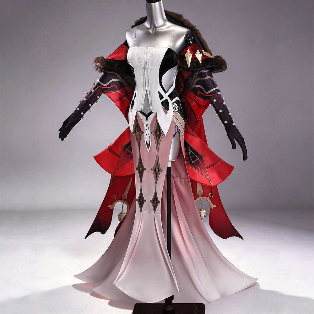 BoomCosplay 【S-XXL】Game Genshin Cosplay La Signora The Fair Lady Costume