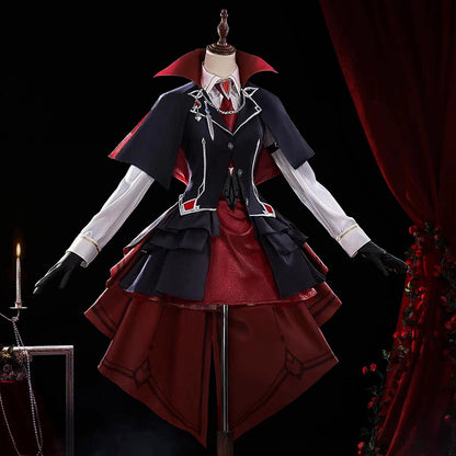 BoomCosplay【S-XXL】Game Genshin Cosplay Marionette Sandrone Vampire Hunter Costume