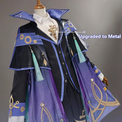 BoomCosplay【S-XXL】Game Genshin Cosplay Mitya Costume