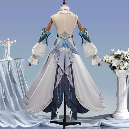 BoomCosplay 【S-XXL】Game Genshin Cosplay Vodyanitsa New Edition Costume