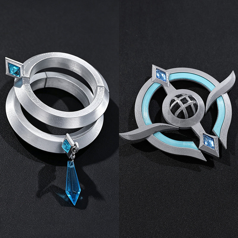 BoomCosplay 【S-XXL】Game Genshin Cosplay Vodyanitsa New Edition Costume