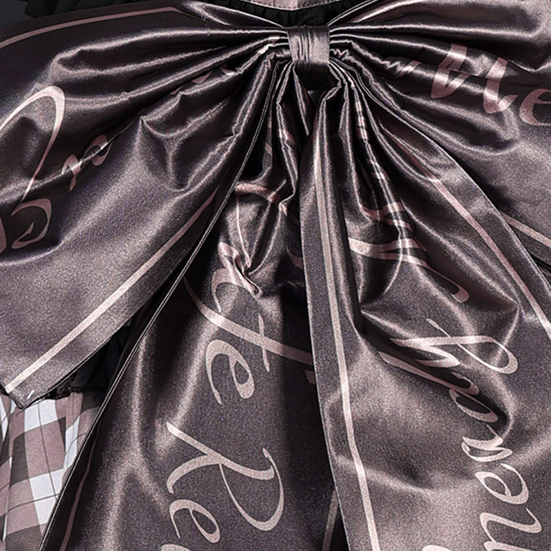BoomCosplay 【S-XXL】Game Genshin White Brown Coffee Maid Costume