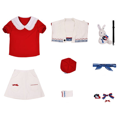 BoomCosplay【S-XXL】Game HSR Cosplay Anaxa Hyacine Collab Costume