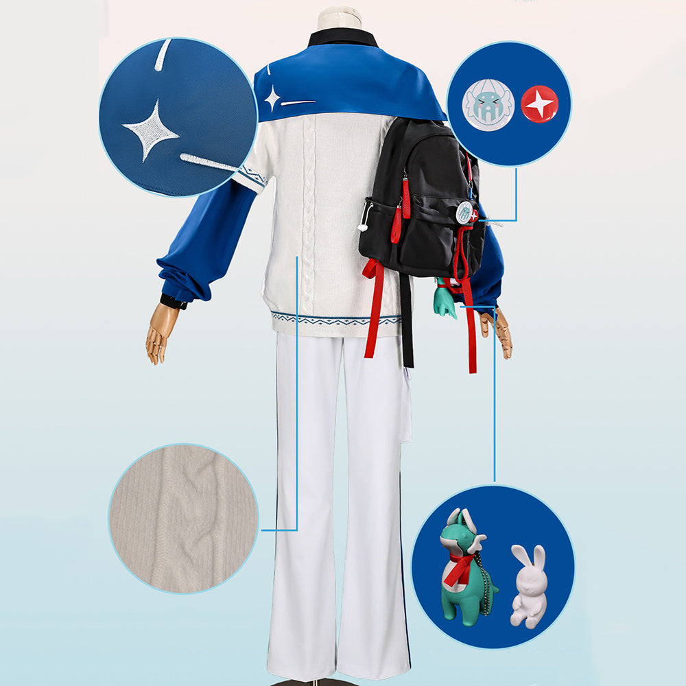BoomCosplay【S-XXL】Game HSR Cosplay Anaxa Hyacine Collab Costume