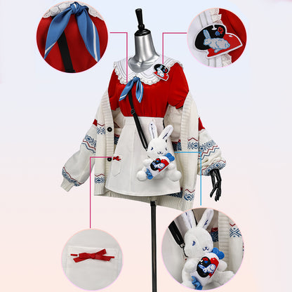 BoomCosplay【S-XXL】Game HSR Cosplay Anaxa Hyacine Collab Costume